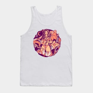 Peach Aries Beauty Tank Top